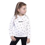 Toontoy Kız Çocuk Puantiye Desenli Sweatshirt Ekru 2 YAŞ