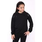 Toontoy Kız Çocuk Pullu Nakışlı Sweatshirt