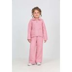 Toontoy Kız Çocuk Şanel Eşofman Takım - Pembe - 3 Yaş