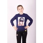 Toontoy Kız Çocuk Şapkası 3d Baskılı Sweatshirt