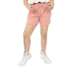 Toontoy Kız Çocuk Şort Koyu Pudra 4-5 YAŞ