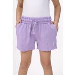 Toontoy Kız Çocuk Şort Lila 8-9 YAŞ