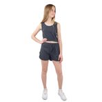 Toontoy Kız Çocuk Şortlu Takım Füme 6-7 YAŞ