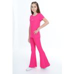 Toontoy Kız Çocuk Storie Nakışlı Eşofman Takım Orkide 10-11 YAŞ