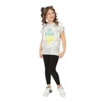 Toontoy Kız Çocuk Story Soul Baskılı Tişört Yeşil 8-9 YAŞ