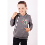 Toontoy Kız Çocuk Stronger Baskılı Sweatshirt