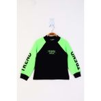 Toontoy Kız Çocuk Stunnig Collar Baskılı Sweatshirt - 7 Yaş - Antrasit - Melanj