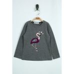 Toontoy Kız Çocuk Sweatshirt - 1 Yaş - Antrasit