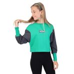 TOONTOY Kız Çocuk Sweatshirt Çimen Yeşili, 10-11 Yaş, 22534, Çimen Yeşili, kız-çocuk