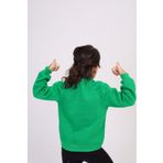 Toontoy Kız Çocuk Sweatshirt Çimen Yeşili 6 YAŞ