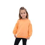Toontoy Kız Çocuk Sweatshirt Oranj 2 YAŞ