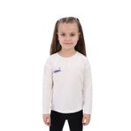 Toontoy Kız Çocuk Sweet Baskılı Tişört Ekru 2 YAŞ