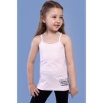 Toontoy Kız Çocuk Taş Işlemeli Atlet - 6 Yaş - Pudra