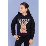 Toontoy Kız Çocuk Tavşan Baskılı Kapüşonlu Sweatshirt