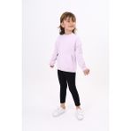 Toontoy Kız Çocuk Taytlı Takım Açık Lila 4 YAŞ