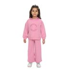 TOONTOY Kız Çocuk Teddy Bear Clup Baskılı Eşofman Takım Gül Kurusu, 1 Yaş, 24647, Gül Kurusu, kız-çocuk
