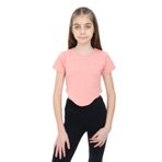 Toontoy Kız Çocuk Tişört Koyu Pudra 8 YAŞ