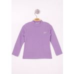Toontoy Kız Çocuk Tnty Nakışlı Sweatshirt - 8 Yaş - Lila