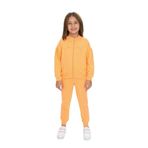 Toontoy Kız Çocuk Trend Nakışlı Eşofman Takım Oranj 5 YAŞ