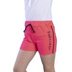 Toontoy Kız Çocuk Yazı Nakışlı Şort Fuşya 12-13 YAŞ