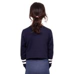 TOONTOY Kız Çocuk Yıldızlı Dream Baskılı Sweatshirt, 14 Yaş, 12159-, Lacivert, kız-çocuk
