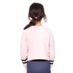 TOONTOY Kız Çocuk Yıldızlı Dream Baskılı Sweatshirt, 8 Yaş, 12159-, Pudra, kız-çocuk
