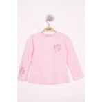 TOONTOY Kız Çocuk Yonca Nakışlı Sweatshirt, 6 Yaş, 16075-, Sarı, kız-çocuk