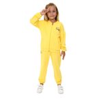 Toontoy Kız Çocuk You Are Best Yazılı Baskılı Eşofman Takım Koyu Sarı 6 YAŞ