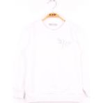 Toontoy Kız Çocuk Yusufcuk Nakışlı Sweatshirt - 4 Yaş - Beyaz