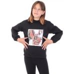 Toontoy Toontoy Kız Çocuk Baskılı Sweatshirt - 6 - 7 Yaş - Lila