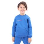 Toontoy Unisex Çocuk Baskılı Sweatshirt Saks 4 YAŞ