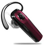 TOORUN Bluetooth Kulaklık, M26 Bluetooth Kulaklık Eller Serbest V5.0 Kablosuz Gürültü Engelleme ve Mikrofonlu Android iPhone Cep Telefonu Dizüstü Bilgisayar ile Uyumlu - Kırmızı
