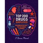 Top 200 Drugs Simplified: Pharmacology Coloring Book & Study Guide: Over 300+ pages of Clinical Pearls, Memory Aids, High-Yield Reviews for Medical, ... Technicians (NCLEX, PTCB, USMLE, NAPLEX)