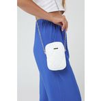 Top All BAG Beyaz Kadın Omuz Askılı Kapitone Çanta