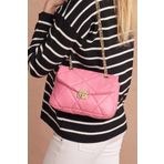Top All BAG Pembe Kadın El Ve Omuz Kapitone Çanta