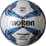 Top Futsal, PU-Malzeme – Renk: Beyaz/Mavi/Gümüş