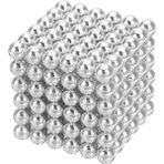 Top Geek 216 Adet 3mm Manyetik Top Set Sihirli Mıknatıs Küp - 1 Adet - Renkli