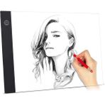 Top Geek A4 Boyutu Ultra Ince LED Işık Dijital Grafik Çizim Pedi (Yurt Dışından) - Siyah