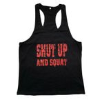 Top Glory 5012 Fitness Gym Tank Top Siyah Erkek Atlet
