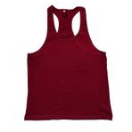 Top Glory 5028 Fitness GYM Tank Top Bordo Kırmızı Erkek Atlet