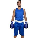 Top Glory Boks Atlet Şort Takım - Mavi - 2XL