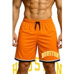 TOP GLORY Cepli Houston Baskılı Basketbol Şortu Spor Şort