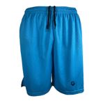 TOP GLORY (T1209) Fitness Şortu Spor Şortu Mavi