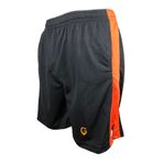 TOP GLORY (T1223) Fitness Şort Spor Şortu Siyah Turuncu