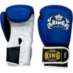 Top King Boks Eldiveni , Kickboks Eldiveni , Muaythai Eldiven , Mma Eldiveni - Mavi - 12 oz