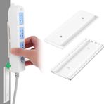 TOP-MAX 5 adet kendinden yapışkanlı güç şeridi fiksatör yumruk ücretsiz duvara monte güç şeridi tutucu montaj için güç şeridi, WiFi yönlendirici, vb