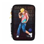 Top Model Triple Pencil Case Led Dance 3 Katlı Dolu Kalem Kutu