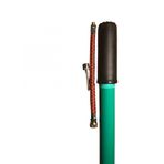 Top Pompası Bisiklet Pompası Taşınabilir İnce El Pompası 40 cm Metal Yeşil Pompa