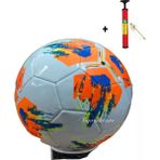 Top Rock Store Dikişli Futbol Topu 5 Numara 3 Astar Şişirme Pompası Hediyeli - Turuncu