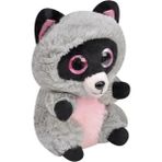 Top Rock Store Rakun Peluş Oyuncak Uyku Arkadaşı Hediyelik 17 cm - gri - TEK EBAT